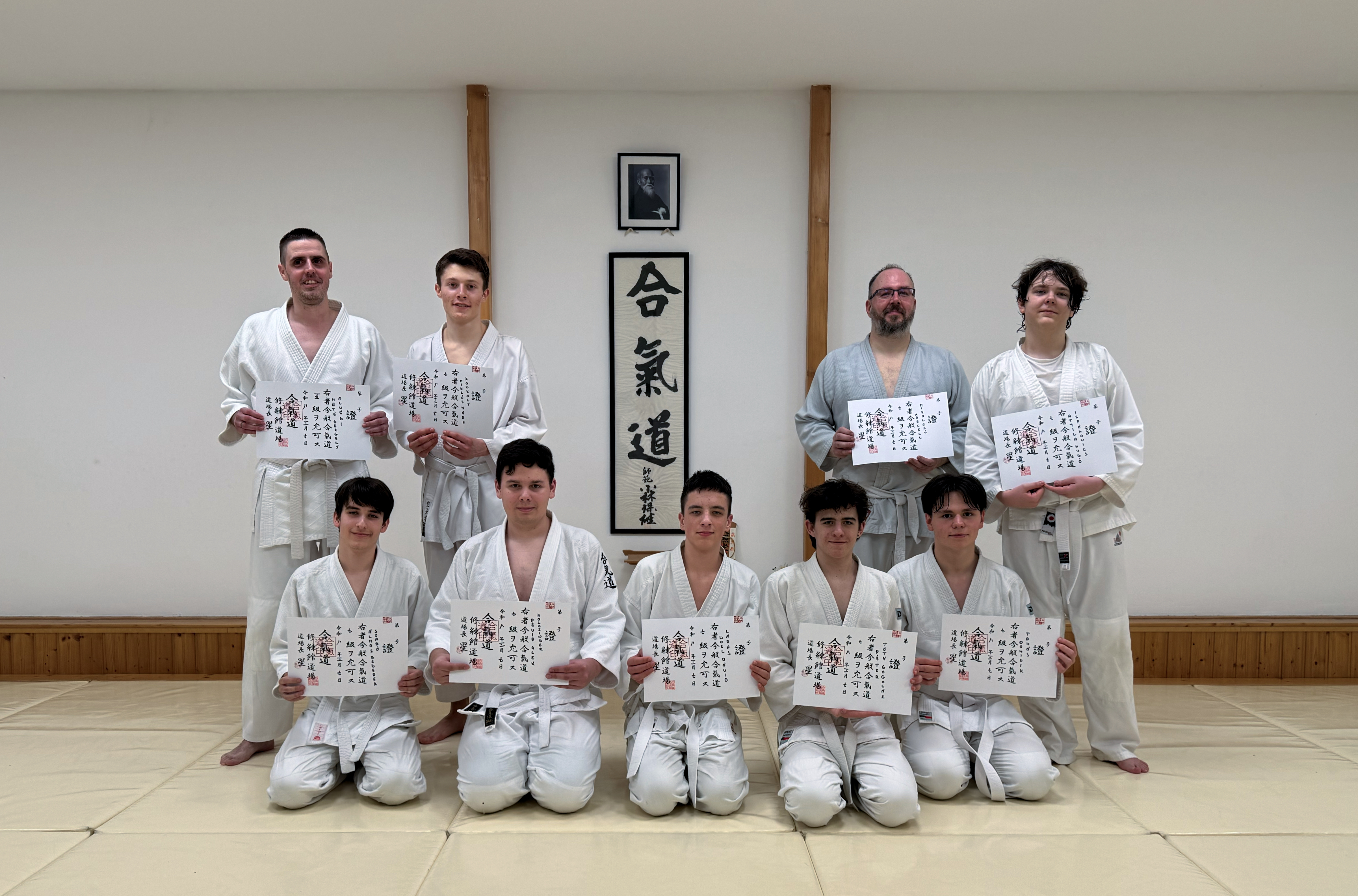 Sikeres kyu vizsgák!