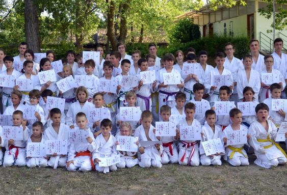 Köszönet & Sikeres gyermek kyu vizsgák