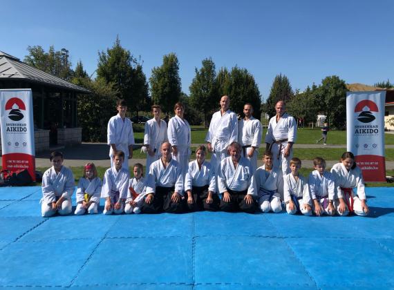Aikido bemutató - Telki Sportnap